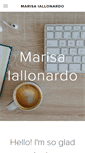 Mobile Screenshot of marisaiallonardo.com